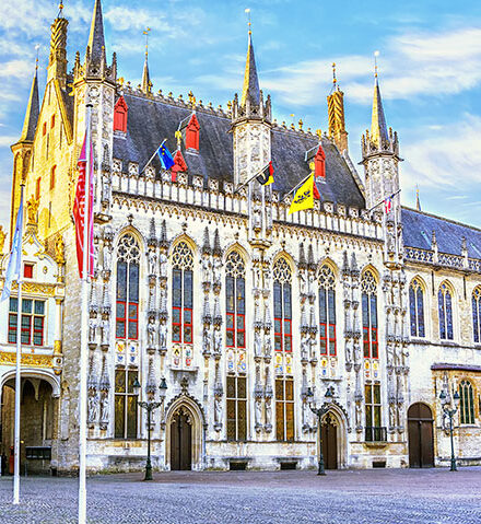 A beautiful day in Bruges, Belgium